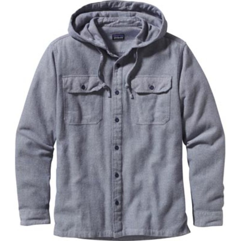 Patagonia Men's L/S Hooded Fjord Flannel Shirt